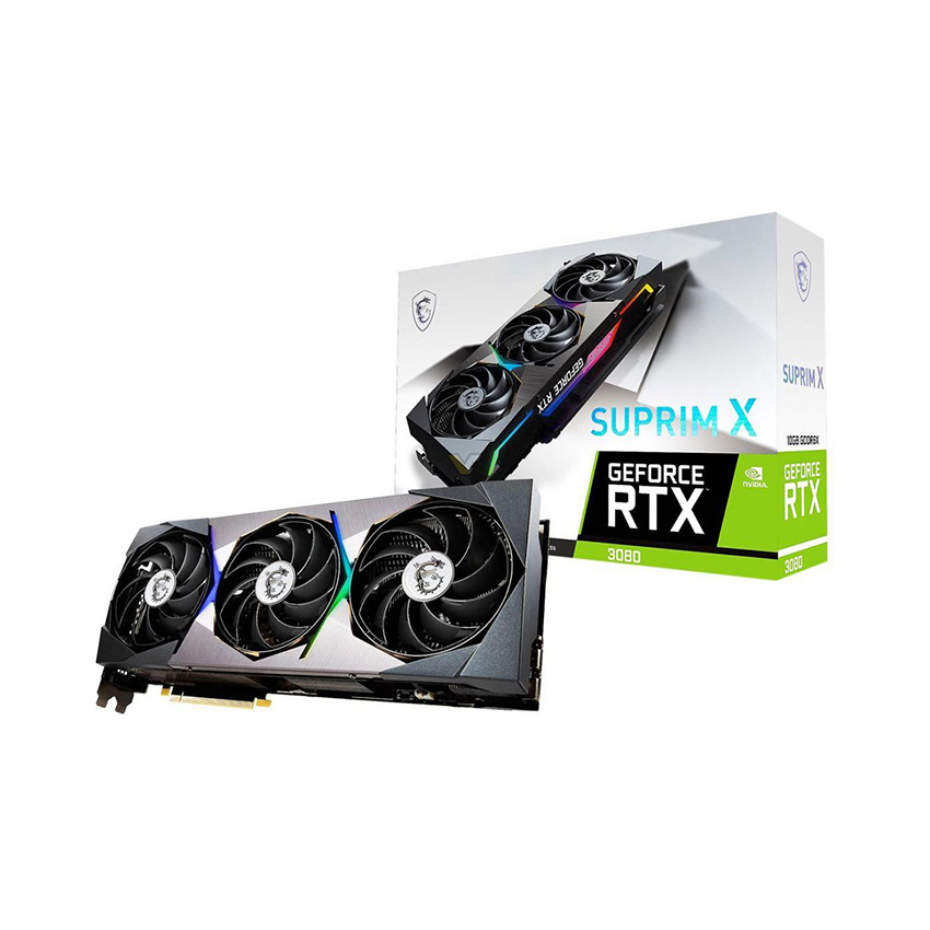 VGA MSI GeForce RTX 3080 SUPRIM X 10G LHR