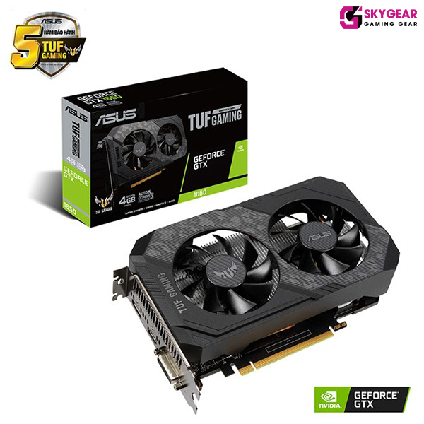 Card màn hình Asus TUF GTX 1650-O4GD6 GAMING