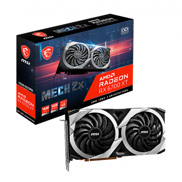 VGA MSI Radeon RX 6700 XT MECH 2X 12G OC
