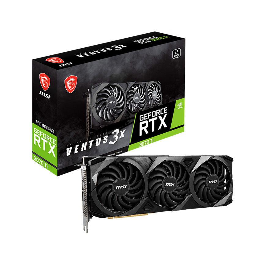 VGA MSI GeForce RTX 3070 TI VENTUS 3X 8G OC