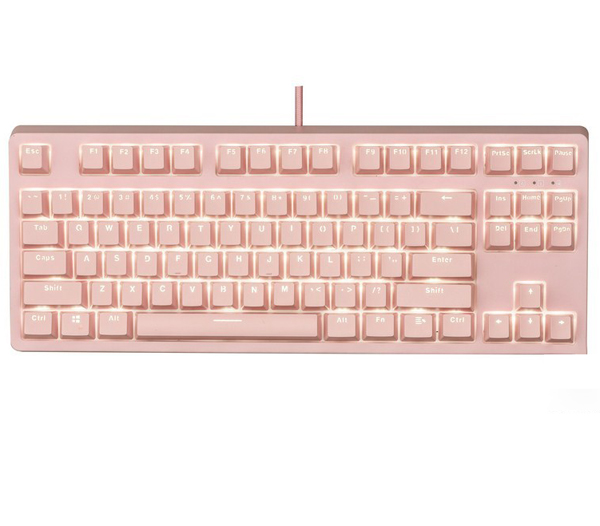Bàn phím cơ E-DRA EK387 Dream Pink Huano Blue switch
