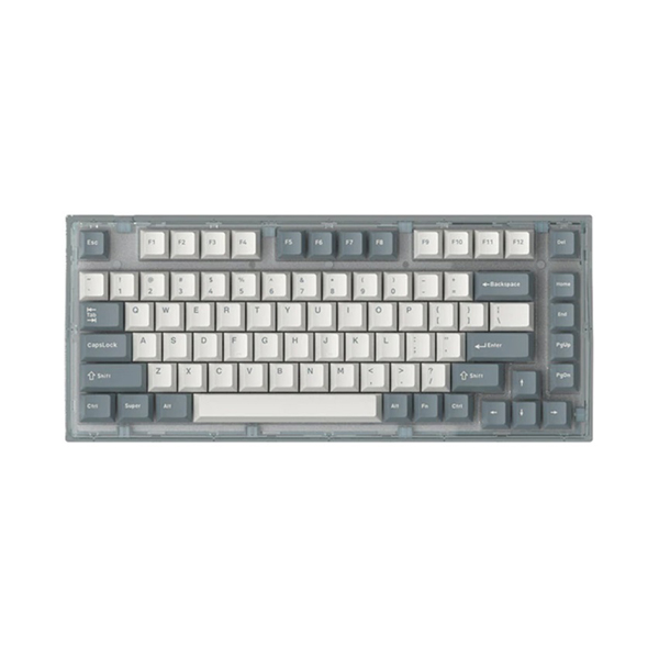 Bàn phim cơ FL-Esports Q75 3 Mode Wireless Gasket Mount Blue Haze Kailh Box Cool Mint switch