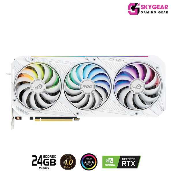 Card màn hình ASUS ROG STRIX RTX 3090-O24G-WHITE