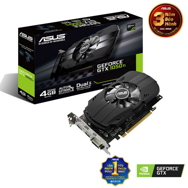 Card màn hình Asus PH-GTX 1050TI-4G 