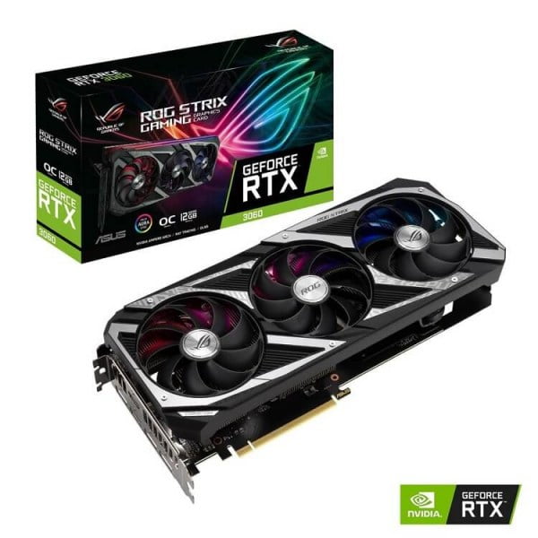 Card màn hình Asus ROG STRIX-RTX 3060-O12G-V2-GAMING