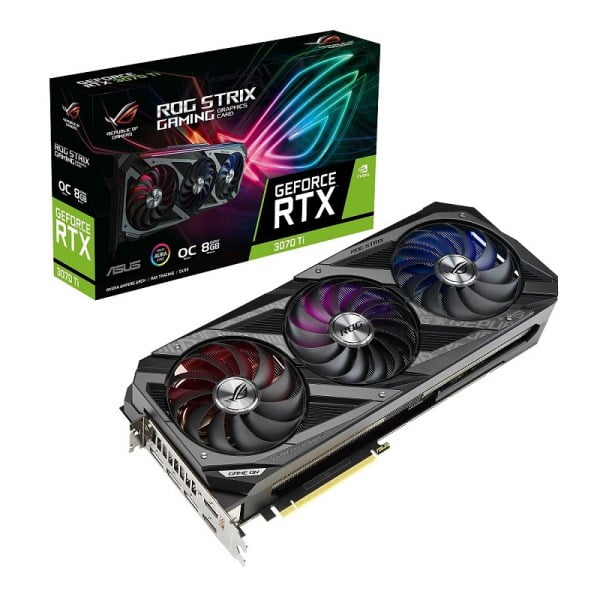 Card màn hình Asus ROG STRIX RTX 3070 Ti-O8G-GAMING