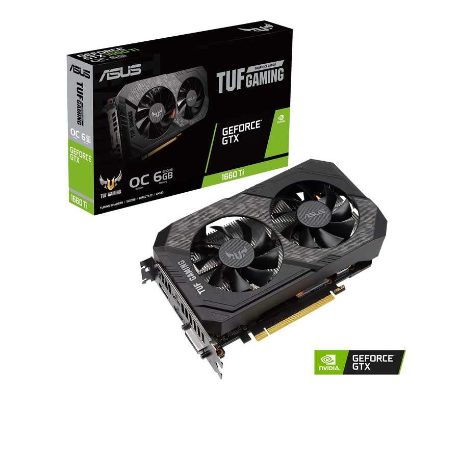 Card màn hình ASUS TUF GTX 1660 Ti-O6G EVO GAMING