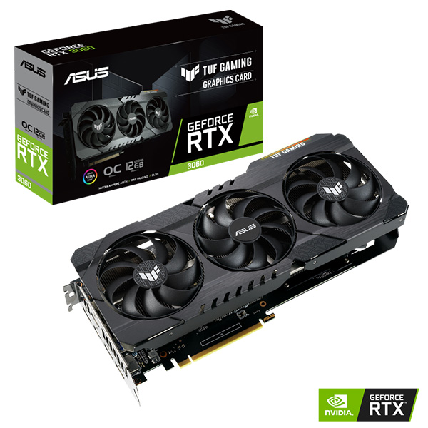 Card màn hình Asus TUF-RTX 3060-O12G-V2-GAMING