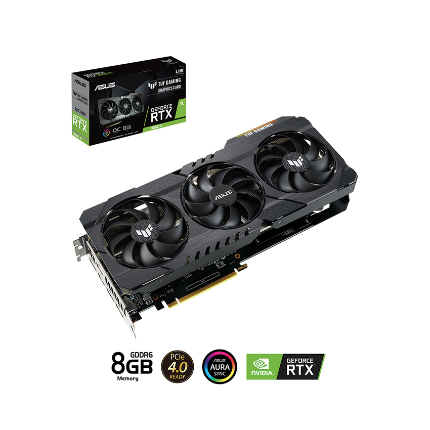 Card màn hình Asus TUF-RTX 3060 Ti-O8G-V2-GAMING