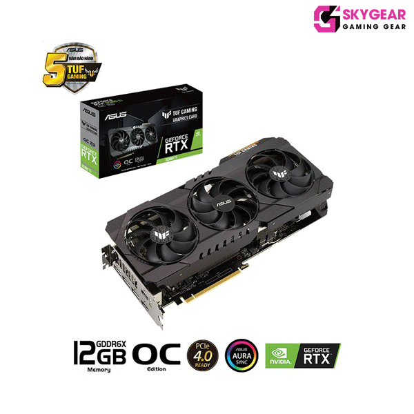 Card màn hình Asus TUF RTX 3080 Ti-O12G-GAMING