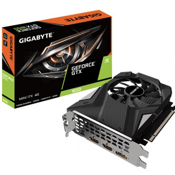 VGA GIGABYTE GeForce GTX 1650 MINI ITX 4GB GDDR5 (GV-N1650IX-4GD)
