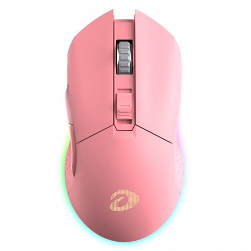 Chuột DareU EM901 RGB Wireless Pink giá rẻ