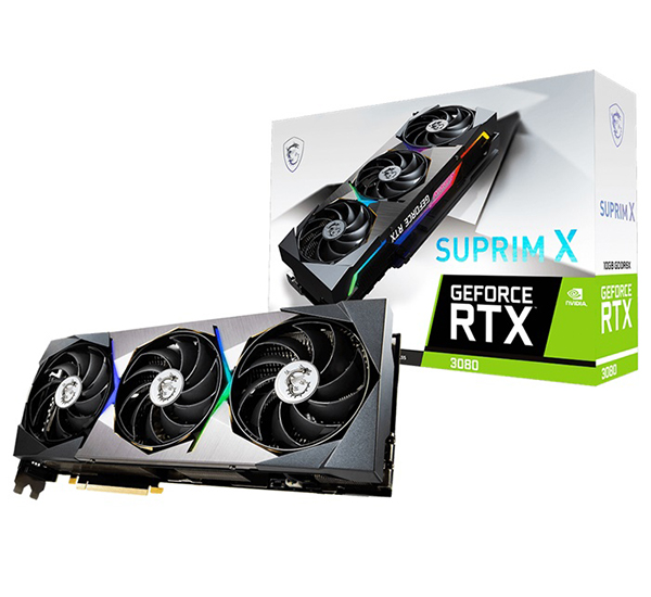 VGA GeForce RTX 3080 SUPRIM X 12G LHR