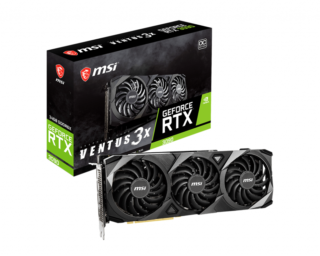 VGA  GeForce RTX 3090 GAMING X TRIO 24G
