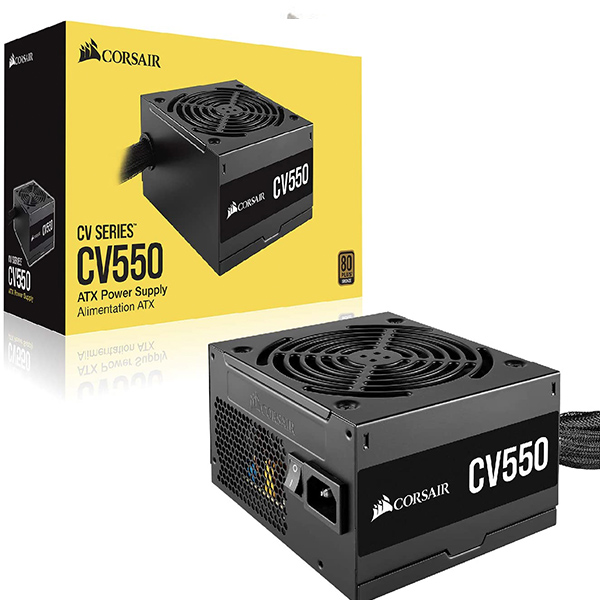 Nguồn máy tính Corsair CV550 - 80 Plus Bronze