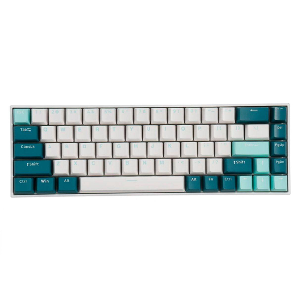 Bàn phím cơ FL-Esports F12 RGB Cool Mint Kailh box White Switch