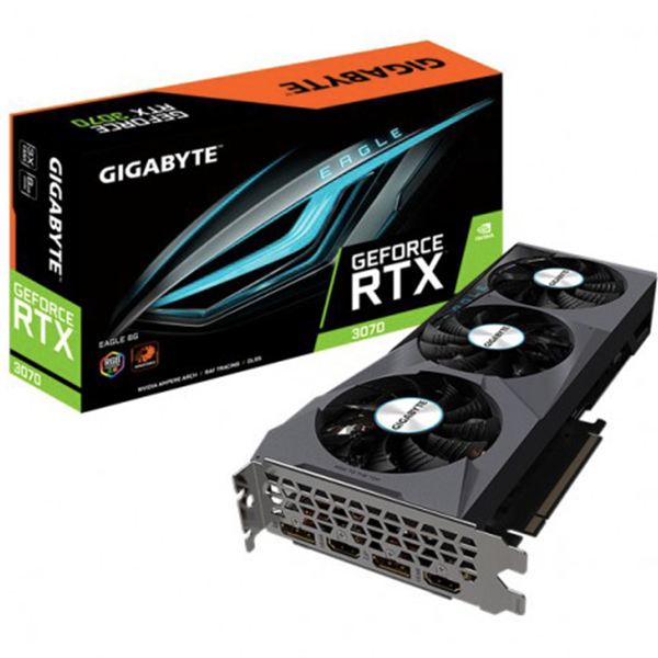 VGA GIGABYTE GeForce RTX 3070 EAGLE 8G (GV-N3070EAGLE-8GD)