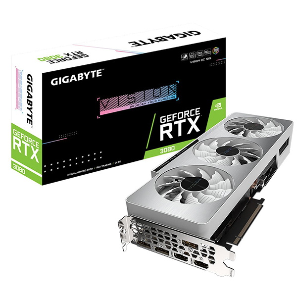 VGA GIGABYTE GeForce RTX 3080 VISION OC 10G (GV-N3080VISION OC-10GD)