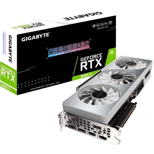 VGA GIGABYTE GeForce RTX 3080Ti VISION OC 12G (GV-N308TVISION OC-12GD)