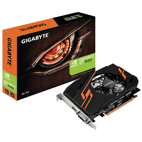 VGA GIGABYTE GV-N1030OC-2GI (GeForce GT 1030) 