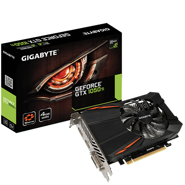 VGA GIGABYTE GV-N105TD5-4GD (GeForce GTX 1050Ti) 