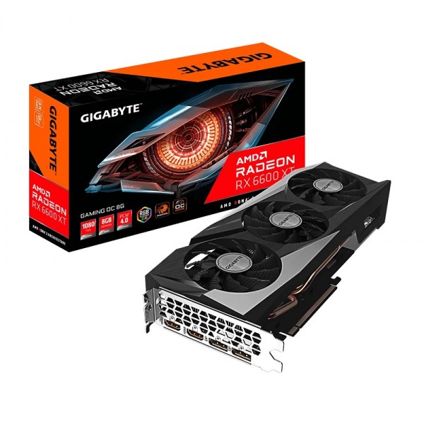 VGA GIGABYTE Radeon RX 6600 XT GAMING OC 8G (GV-R66XTGAMING OC-8GD)