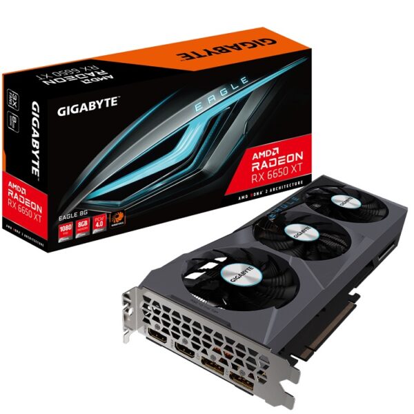 VGA Gigabyte RX 6650 XT Eagle 8GB GDDR6 (GV-R665XTEAGLE-8GD)