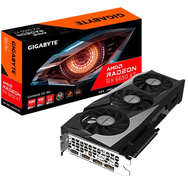 VGA Gigabyte RX 6650 XT Gaming OC 8GB GDDR6 (GV-R665XTGAMING OC-8GD)