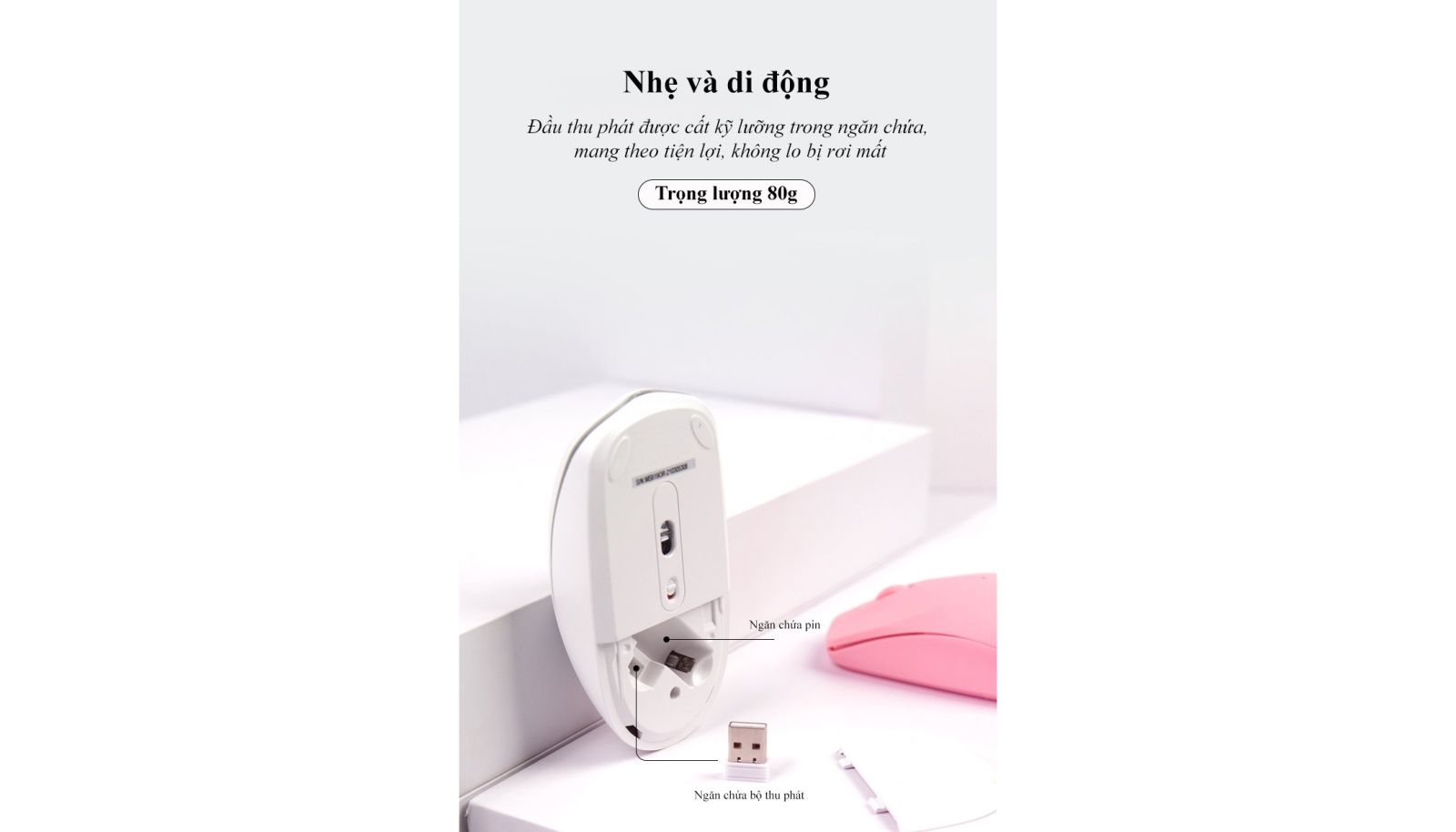 Thiết kế trên chuột máy tính F007.