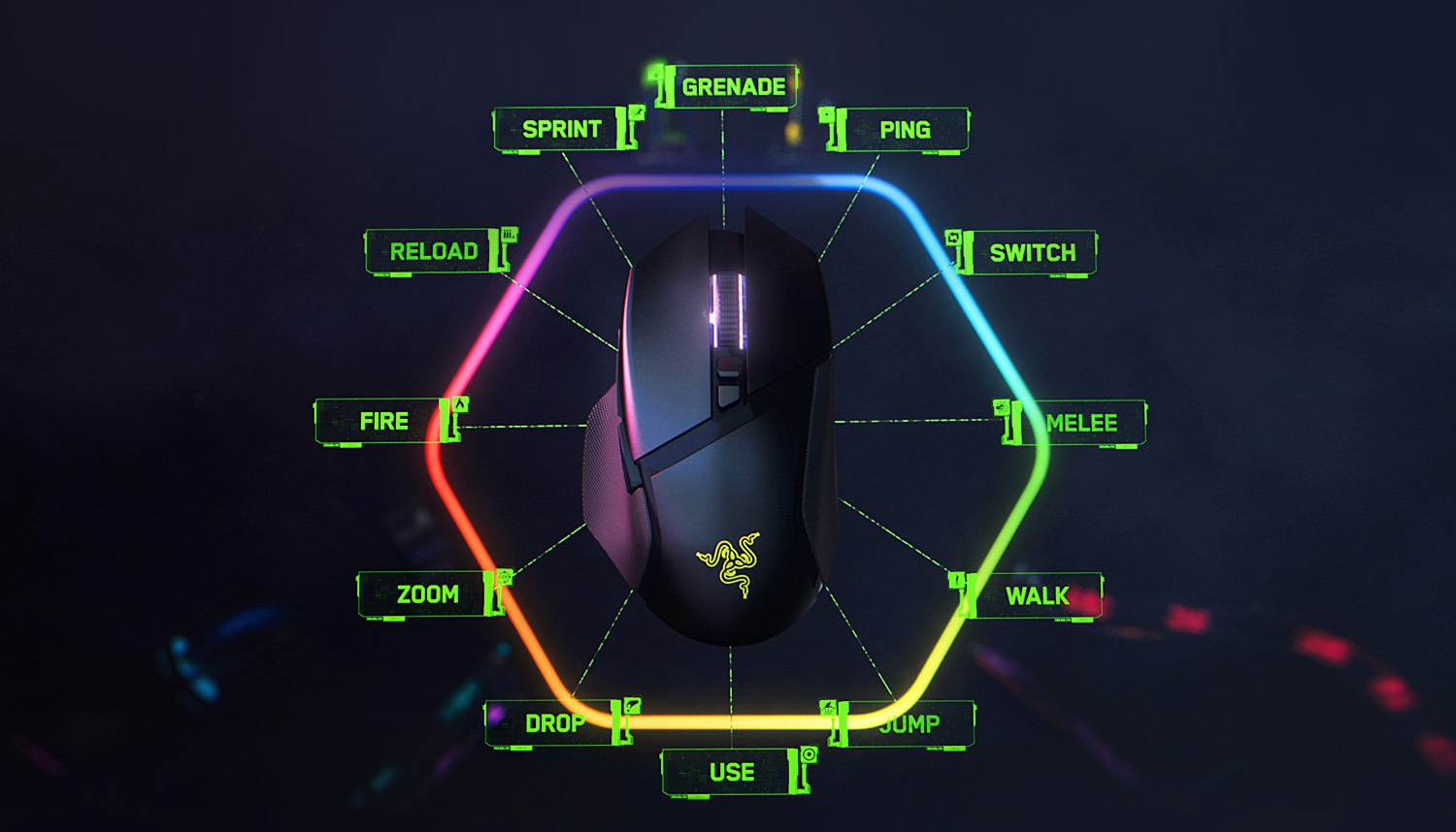 Tùy chỉnh nút và cài đặt DPI/