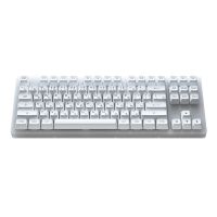 Bàn phím cơ AKKO ACR61 White AKKO CS Jelly White switch