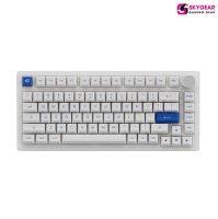 Bàn phím cơ AKKO PC75B Plus Black & Silver (Bluetooth 5.0 / Wireless 2.4Ghz / Hotswap)