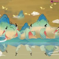 Bộ Keycap Tiên Nữ – Mặt trời, Mây & Núi