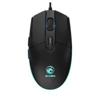 Chuột E-Dra EM6102 (USB 2.0, 1,75m, Đen/ Trắng)