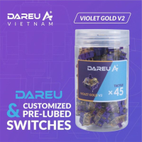 SWITCH DAREU VIOLET GOLD V2 (TACTILE)