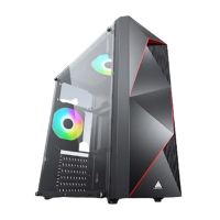 Case V3-604 Gaming Nắp Hông Trong Suốt