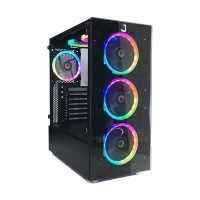 Case V3-607 Gaming 2 Mặt Kính Cường Lực